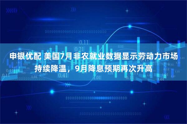 申银优配 美国7月非农就业数据显示劳动力市场持续降温，9月降息预期再次升高