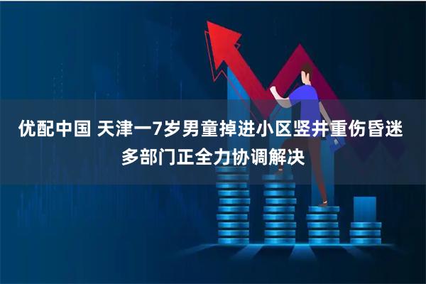 优配中国 天津一7岁男童掉进小区竖井重伤昏迷 多部门正全力协调解决